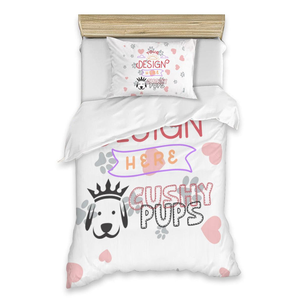Custom Bedding Set, Custom Comforter, Custom Duvet Covers, Personalised Quilt Cover - Cushy Pups - Cushy Pups