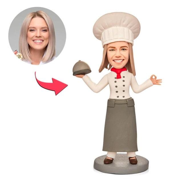 Custom Bobble Head, Personalized Bobblehead, Customized Miniature Figurine, Custom Bobblehead Gift - Cushy Pups