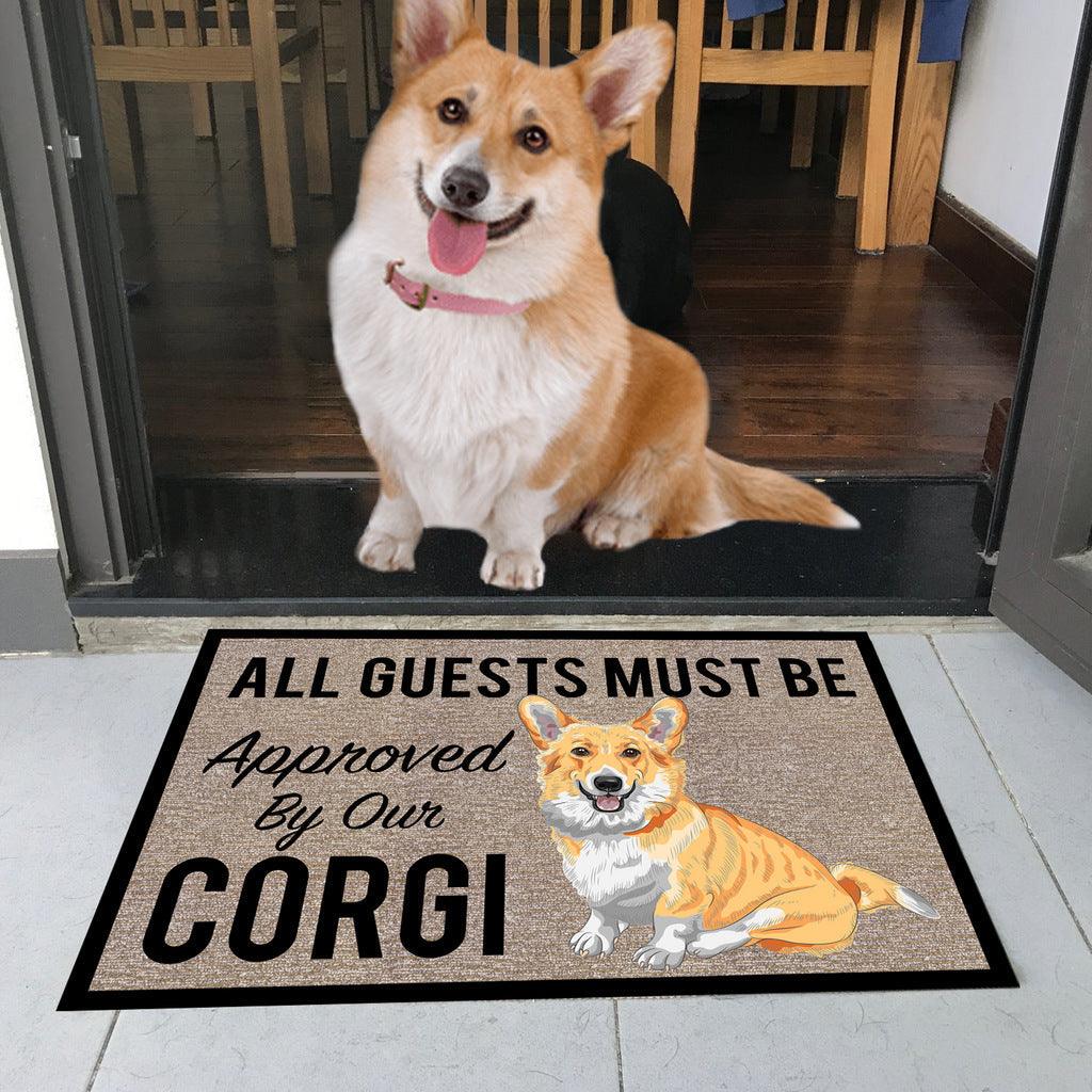 Custom Door Mat, Personalized Door Mats, Custom Door Mats for Home, Custom Door Mats with Logo - Cushy Pups
