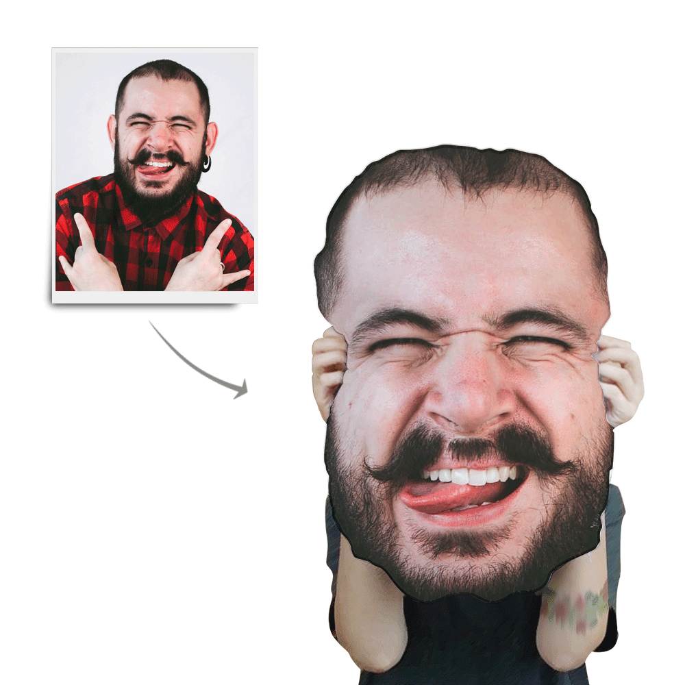 Custom sales face pillows