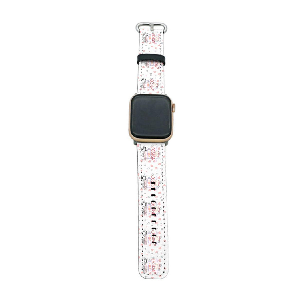 Custom iWatch Band - Personalised Apple Watch Band, Monogram Apple Watch Band by Cushy Pups - Cushy Pups