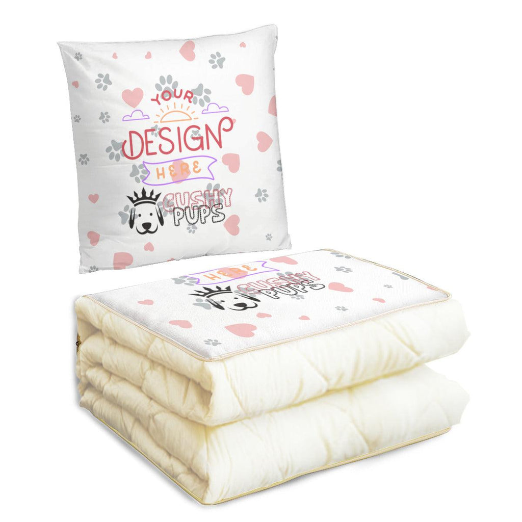 Custom Quilt, Personalized Quilts, Bedspreads, Custom Quilt Cover - Cushy Pups - Cushy Pups