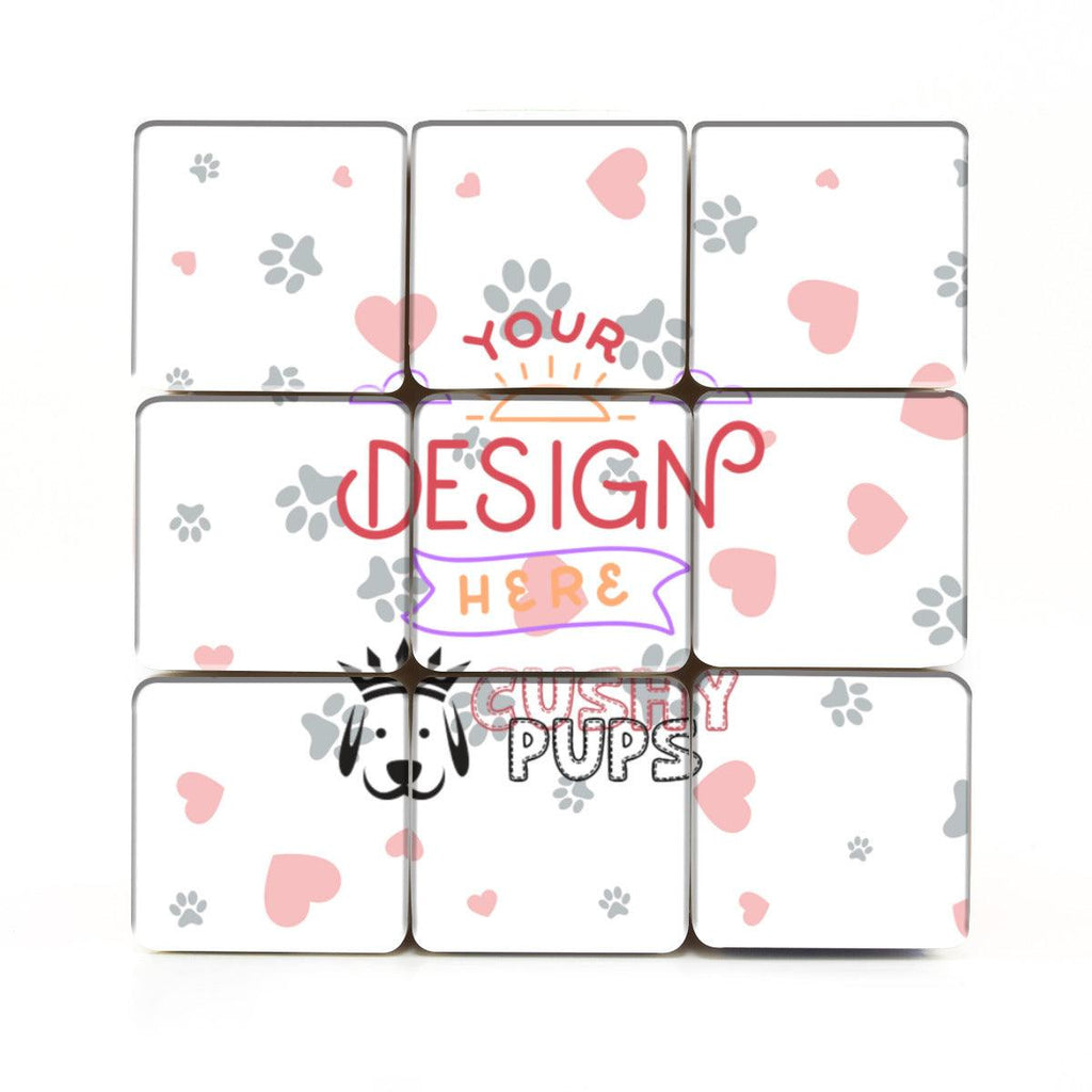 Custom Rubik's Cube C- Personalized Rubik's Cube with custom Image by Cushy Pups - Cushy Pups