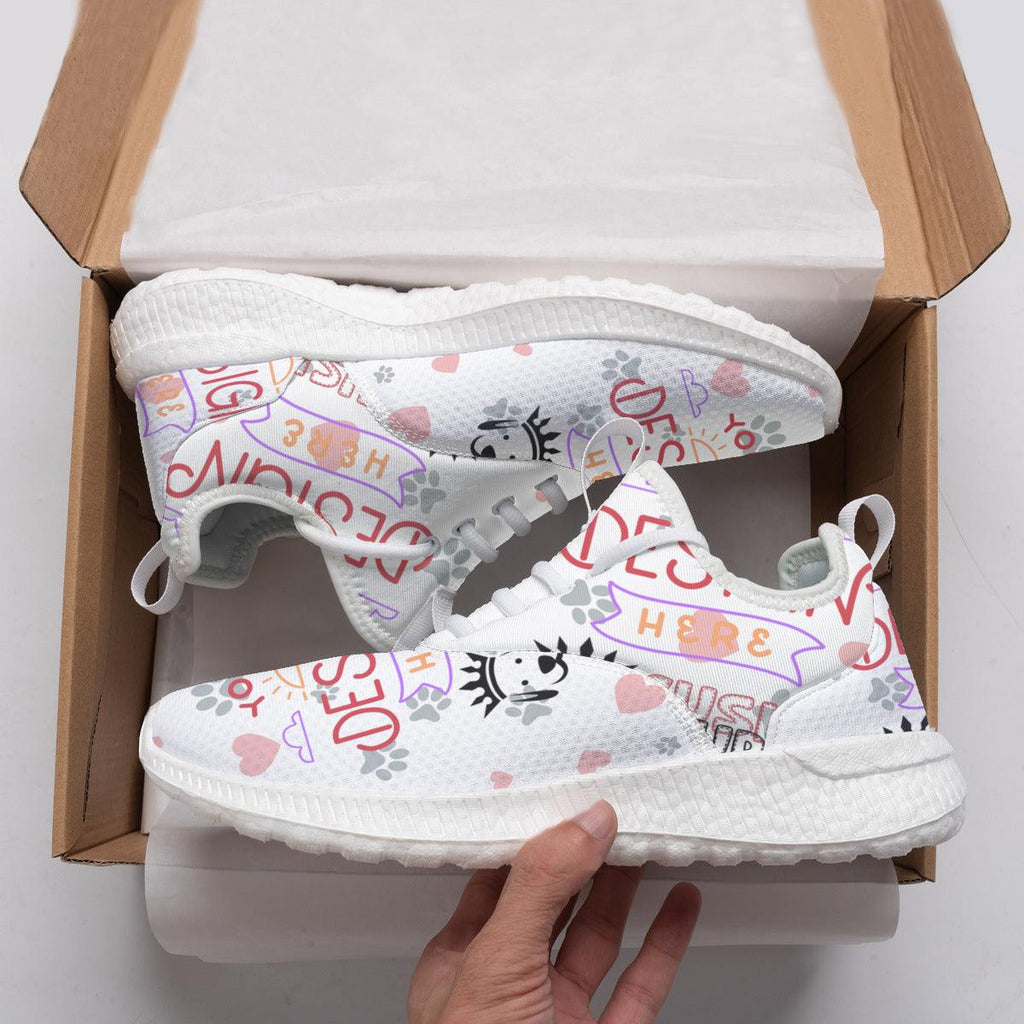 Custom Running Shoe - Custom Sneakers, Personalised Athletic Shoes by Cushy Pups - Cushy Pups