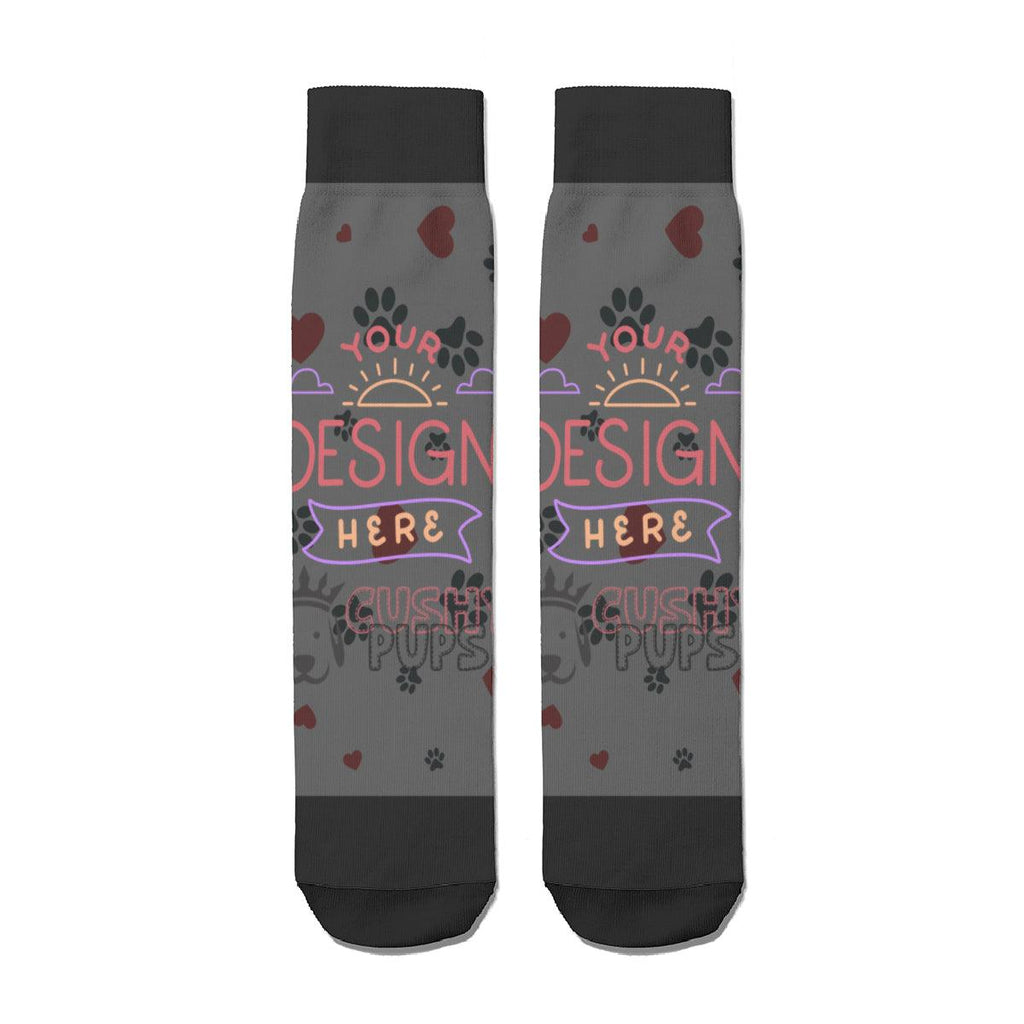 Custom Socks, Personalised Socks, Face Socks, Socks with Faces, Custom Face Socks - Cushy Pups - Cushy Pups
