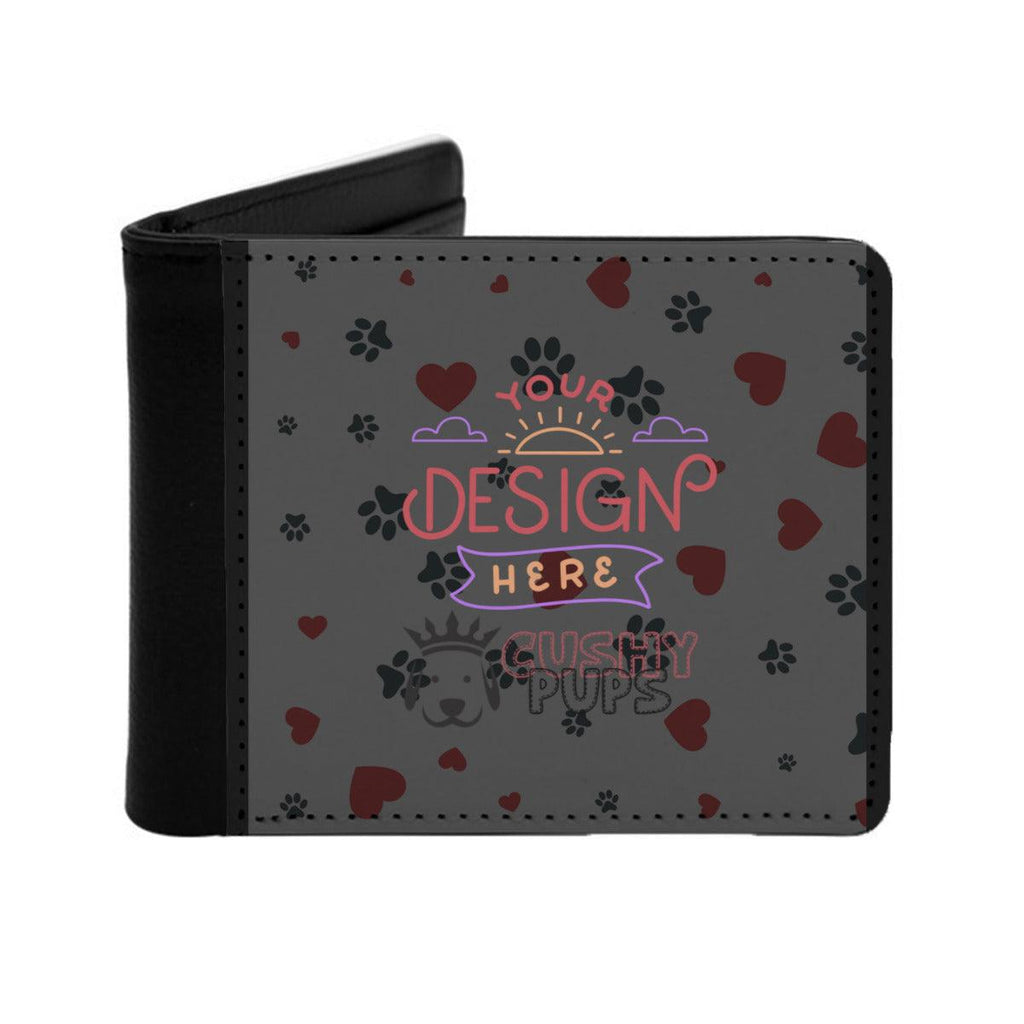 Custom Wallet, Personalised Wallet, Personalized Wallet for Men, Personalised Travel Wallet - Cushy Pups - Cushy Pups