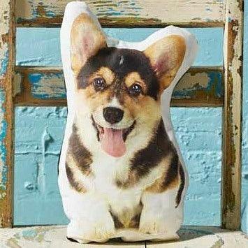 dog photo pillow