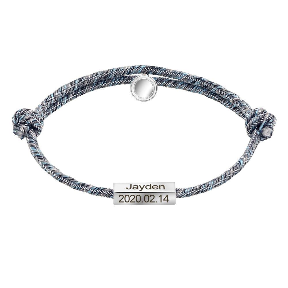 Friends Bracelet, Couple Bracelets, Matching Bracelets for Couples - Personalized Friendship Jewelry - Cushy Pups