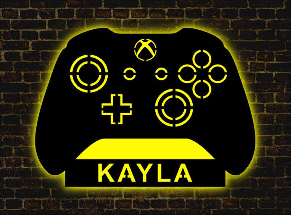 Gamer Tag Light, Gamertag Neon Sign, Gamertag Light - - Illuminate Your Gaming Identity - Cushy Pups