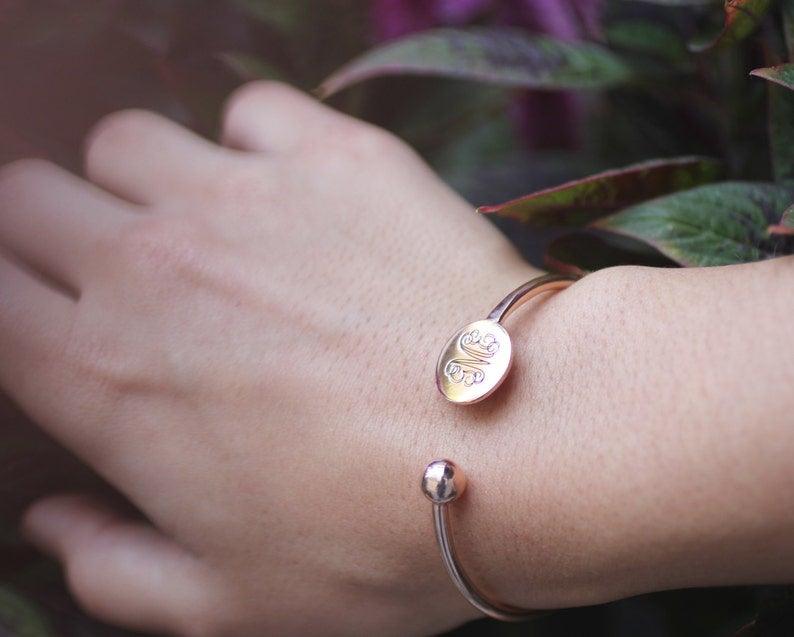 Personalised Bangle - Engraved Bangle Bracelet, Personalized Bangle Bracelet by Cushy Pups - Cushy Pups