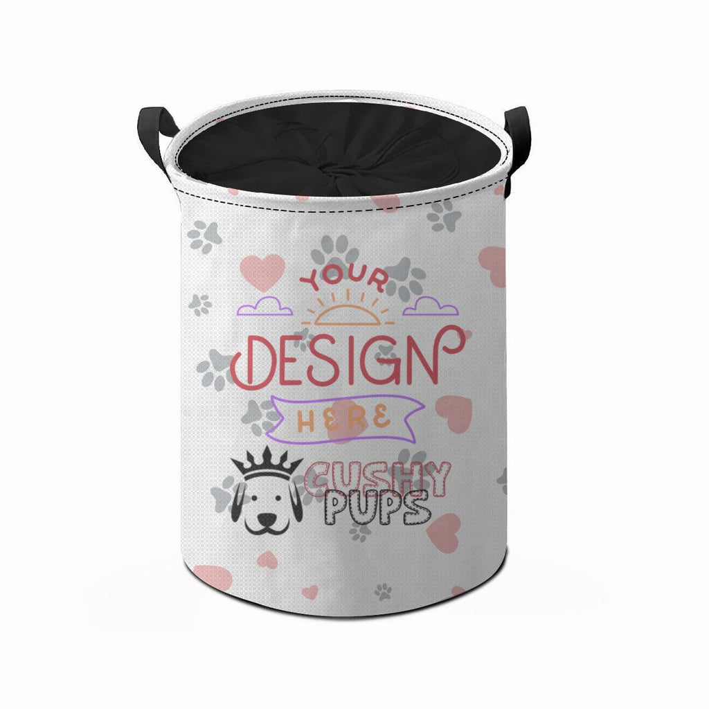 Personalized Laundry Basket, Custom Laundry Basket, Personalised Washing Basket, Personalised Laundry Baskets - Cushy Pups - Cushy Pups