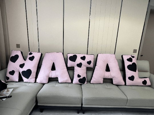 Personalized Pillows With Names | Letter Pillow | Initial Pillows | Custom Name Pillow - Cushy Pups