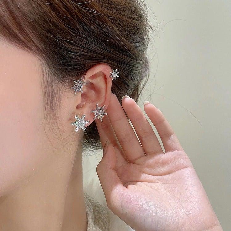 Shooting Star Earrings, Falling Star Earrings - Sparkling Jewelry by Cushy Pups - Cushy Pups