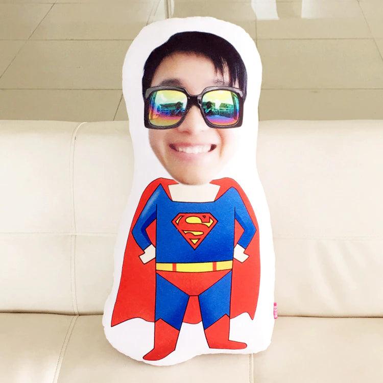 custom superhero pillow