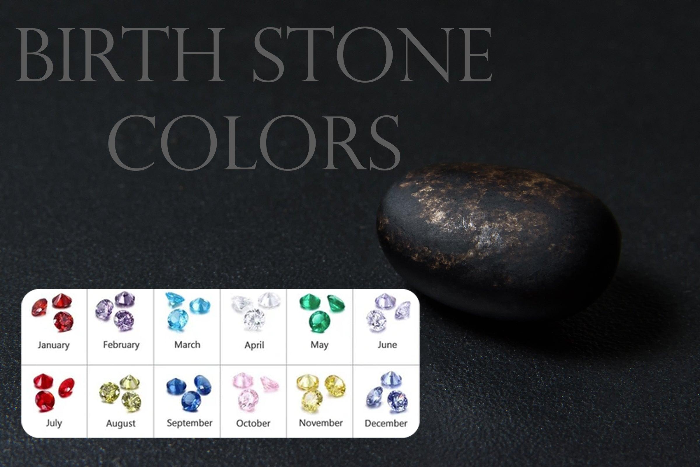 Birth Stone Necklace, Birthstone Jewelry for Mom