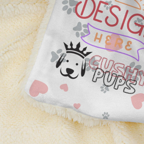 Custom Blanket, Photo Blanket, Personalized Blankets, Personalised Blanket - Cushy Pups - Cushy Pups