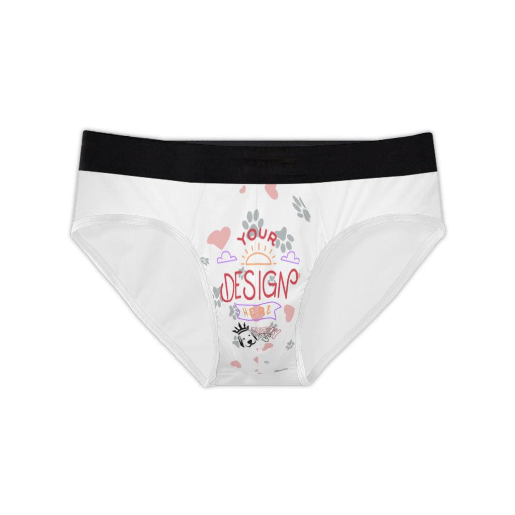 Custom Brief, Personalized Boxer Briefs, Custom Mens Briefs - Cushy Pups - Cushy Pups