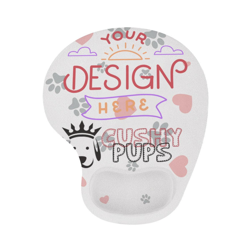 Custom Mouse Pad, Mouse Pad with Wrist Rest, Ergonomic Mouse Pad, Personalised Mouse Mat, Personalized Mouse Pads - Cushy Pups - Cushy Pups