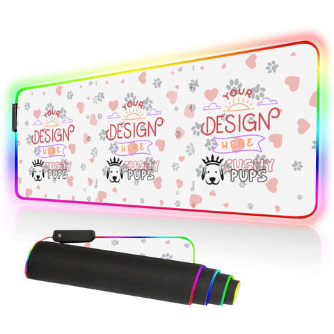 Custom Mouse Pad, Personalised Mouse Mat, Custom Gaming Mouse Pads, Custom Mouse Pads Large - Cushy Pups - Cushy Pups