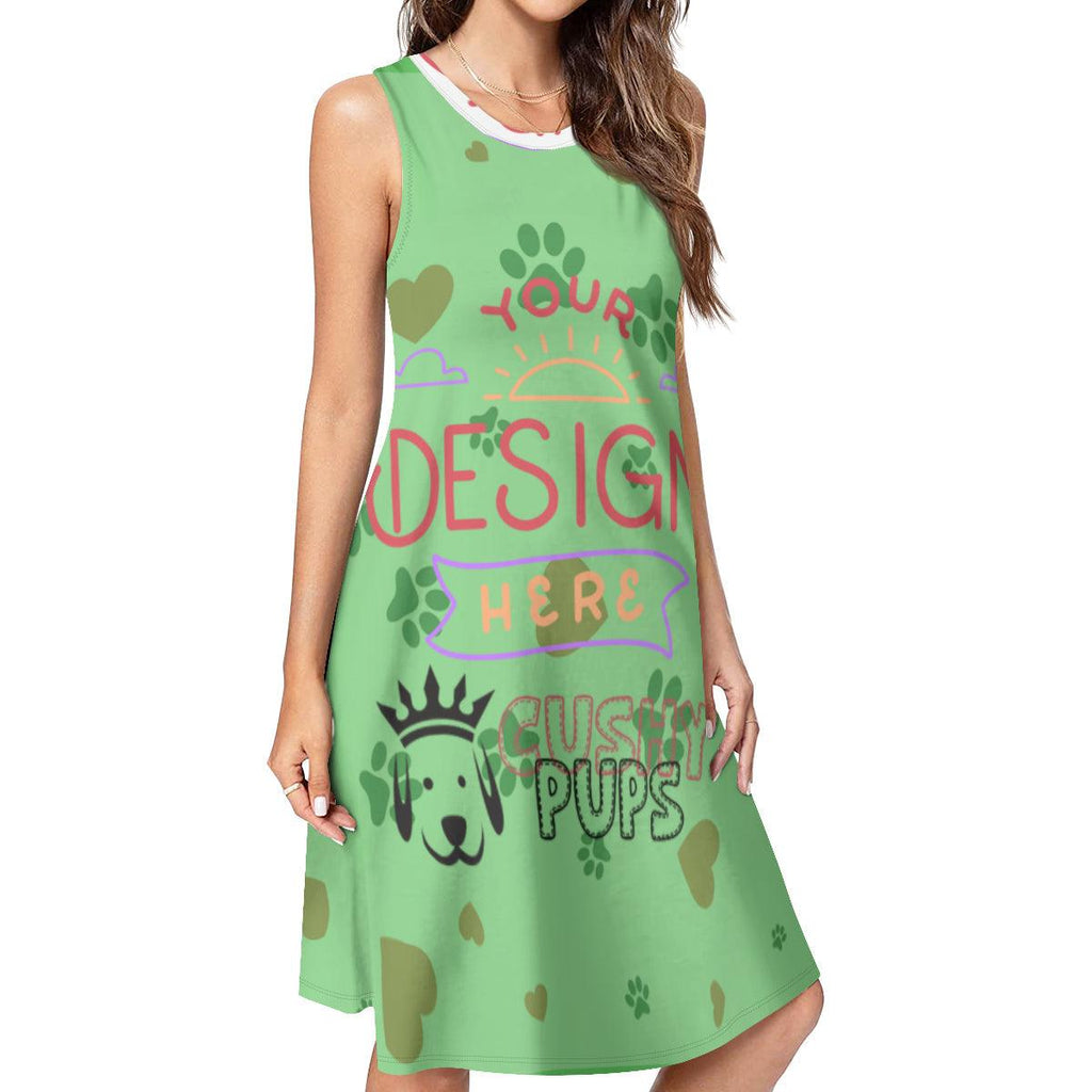 Custom Print Dress Shirt - Personalised Dress Shirt with Custom Design by Cushy Pups - Cushy Pups