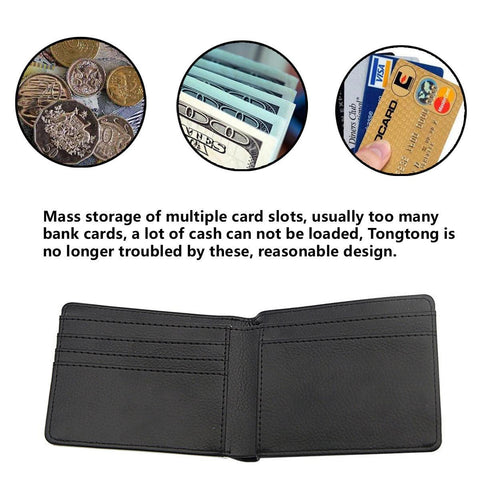 Custom Wallet, Personalised Wallet, Personalized Wallet for Men, Personalised Travel Wallet - Cushy Pups - Cushy Pups