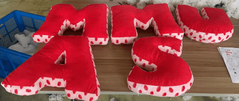 Letter Pillow Alphabet Pillow Personalized Pillows with Names