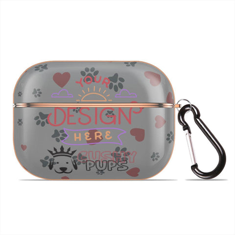Personalised AirPod Case - AirPods Pro Custom Case, AirPods Pro Case Custom by Cushy Pups - Cushy Pups
