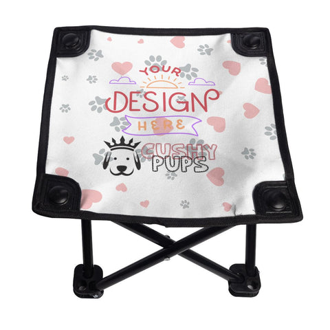 Personalized Camping Chair, Custom Camping Chair, Personalized Folding Chair, Personalised Camping Chairs - Cushy Pups - Cushy Pups