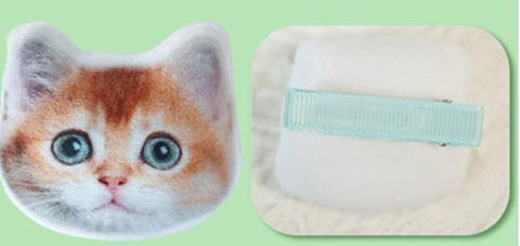Personalized Hair Clips, Custom Claw Clip, Custom Hair Clip - Your Pet's Picture on a Hair Accessory by Cushy Pups - Cushy Pups