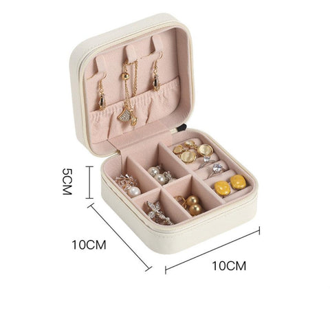 Personalized Jewellery Box, Custom Jewelry Box, Personalized Travel Jewelry Case - Safeguard Your Precious Treasures - Cushy Pups