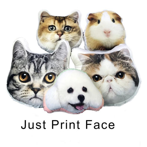 pet face pillow