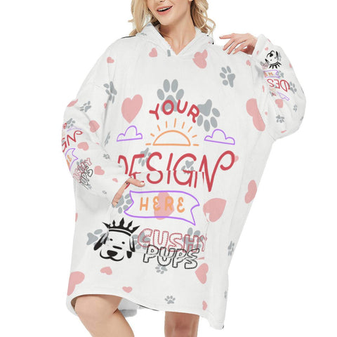 Printed Hoodies, Personalized Sweatshirts, Custom Zip Up Hoodies, High Quality Custom Hoodies - Cushy Pups - Cushy Pups